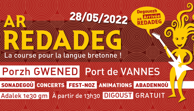 Une journée de fête à Vannes pour l’arrivée de la Redadeg