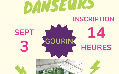 Concours des jeunes danseurs le samedi 3 septembre
