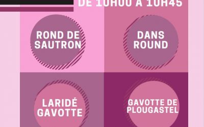 Quatre Stages de Danse à Gourin le samedi 3 septembre