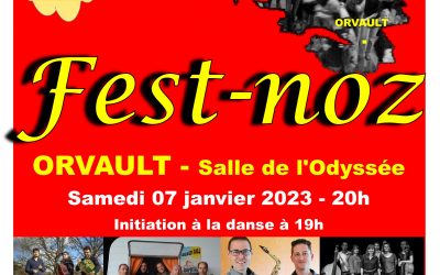 Fest-deiz ha noz – Samedi 7 janvier 2023 à Orvault