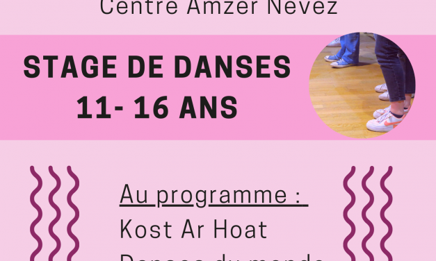 Journée de stage en Morbihan pour les 11-16 ans