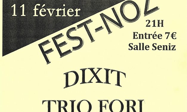 Fest-noz à Baden le 11 février