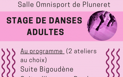 Stage de danse à Pluneret le 29 janvier