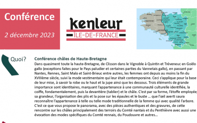 Conférence sur les châles de Haute-Bretagne