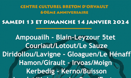 Fest-deiz ha noz – 60 ans du Centre Culturel Breton d’Orvault (CCBO)