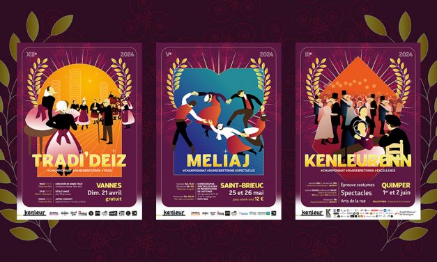 Affiches du Championnat national de danse bretonne 2024