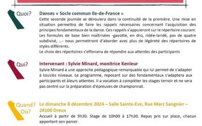 Stage socle commun à Dreux
