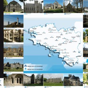 Poster Pikett' - Abbayes de Bretagne