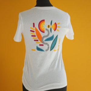 Tee-shirt Klas'Dañs Enfants - Blanc - Impression dos
